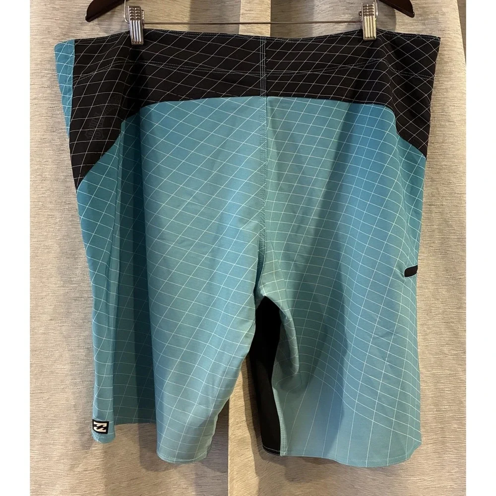Y2K Billabong‎ Boardshorts Up Cycler Fluid Pro Swimwear Size 42 Surf